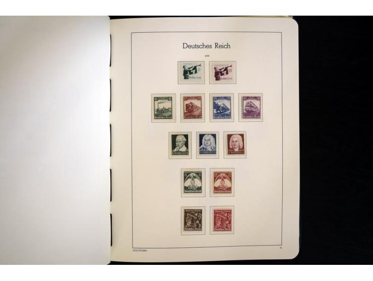 1933/45, postfrische und ungebrauchte Sammlung, in den Hauptnummern kpl., dazu etwas Besetzung II
