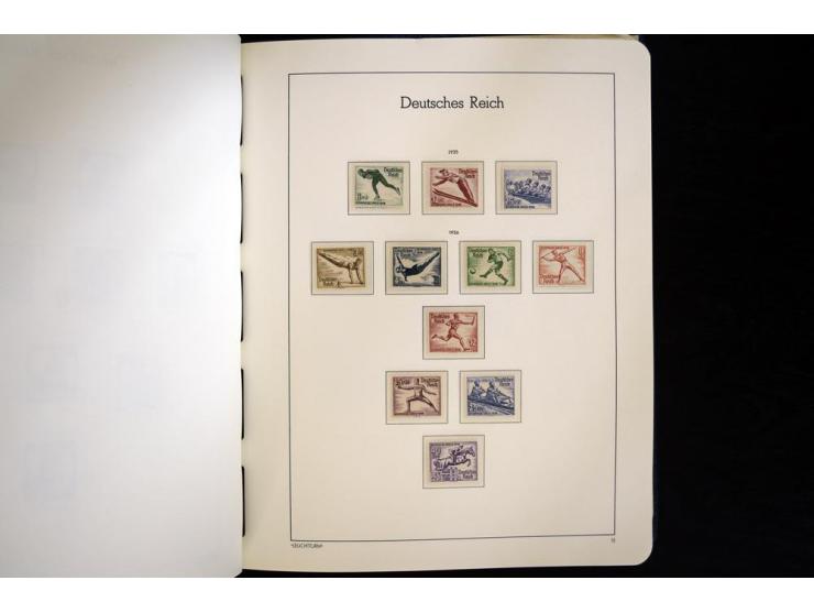 1933/45, postfrische und ungebrauchte Sammlung, in den Hauptnummern kpl., dazu etwas Besetzung II