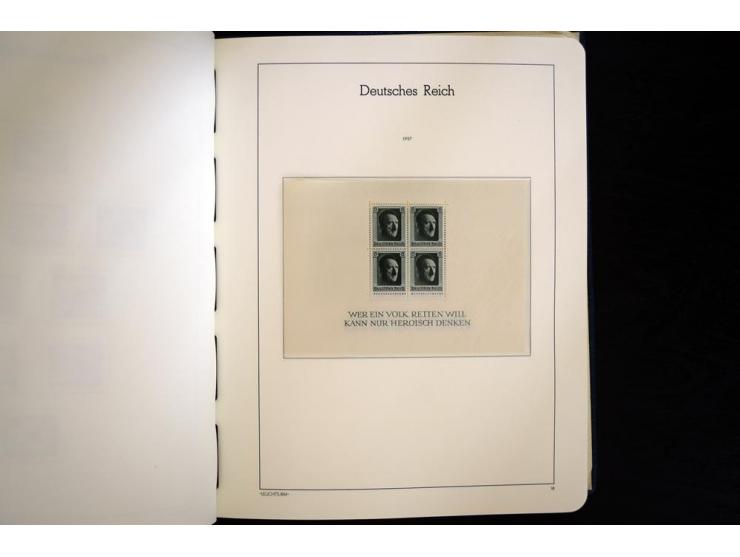 1933/45, postfrische und ungebrauchte Sammlung, in den Hauptnummern kpl., dazu etwas Besetzung II