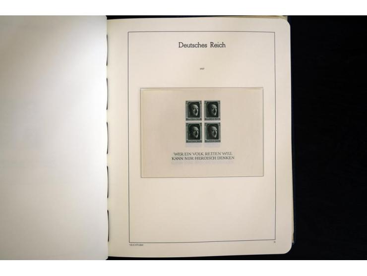 1933/45, postfrische und ungebrauchte Sammlung, in den Hauptnummern kpl., dazu etwas Besetzung II