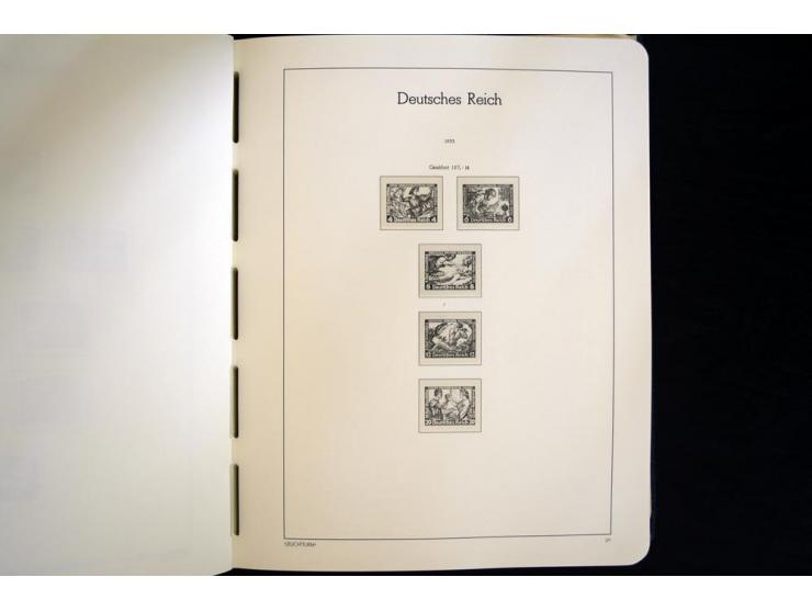 1933/45, postfrische und ungebrauchte Sammlung, in den Hauptnummern kpl., dazu etwas Besetzung II