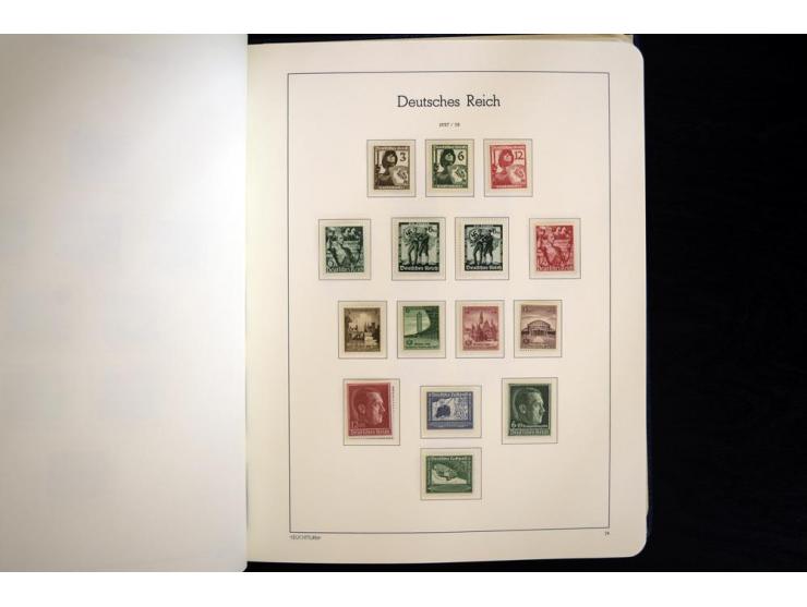 1933/45, postfrische und ungebrauchte Sammlung, in den Hauptnummern kpl., dazu etwas Besetzung II