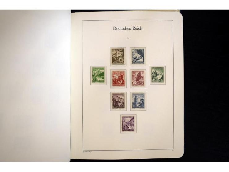 1933/45, postfrische und ungebrauchte Sammlung, in den Hauptnummern kpl., dazu etwas Besetzung II