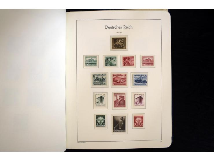 1933/45, postfrische und ungebrauchte Sammlung, in den Hauptnummern kpl., dazu etwas Besetzung II