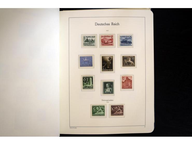 1933/45, postfrische und ungebrauchte Sammlung, in den Hauptnummern kpl., dazu etwas Besetzung II