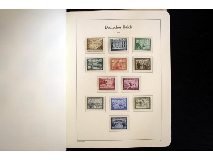 1933/45, postfrische und ungebrauchte Sammlung, in den Hauptnummern kpl., dazu etwas Besetzung II