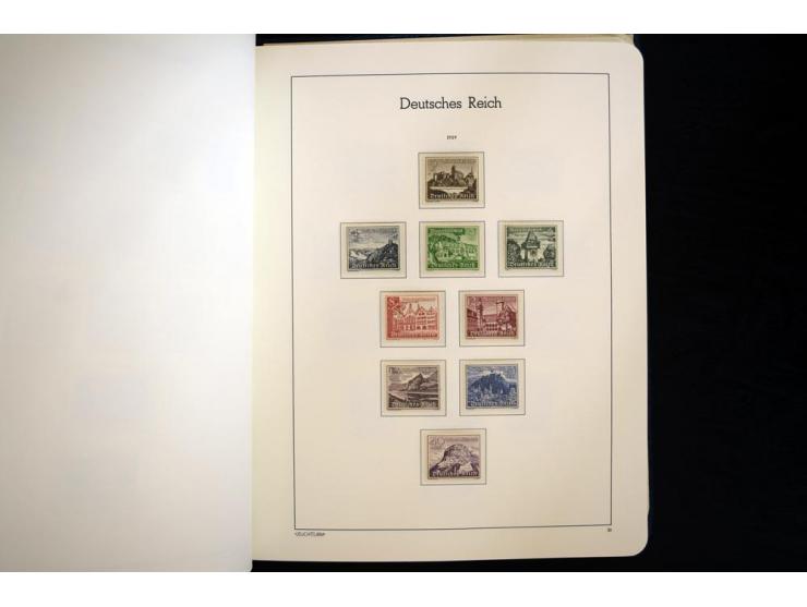 1933/45, postfrische und ungebrauchte Sammlung, in den Hauptnummern kpl., dazu etwas Besetzung II