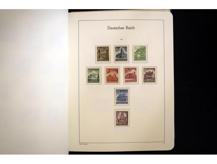 1933/45, postfrische und ungebrauchte Sammlung, in den Hauptnummern kpl., dazu etwas Besetzung II