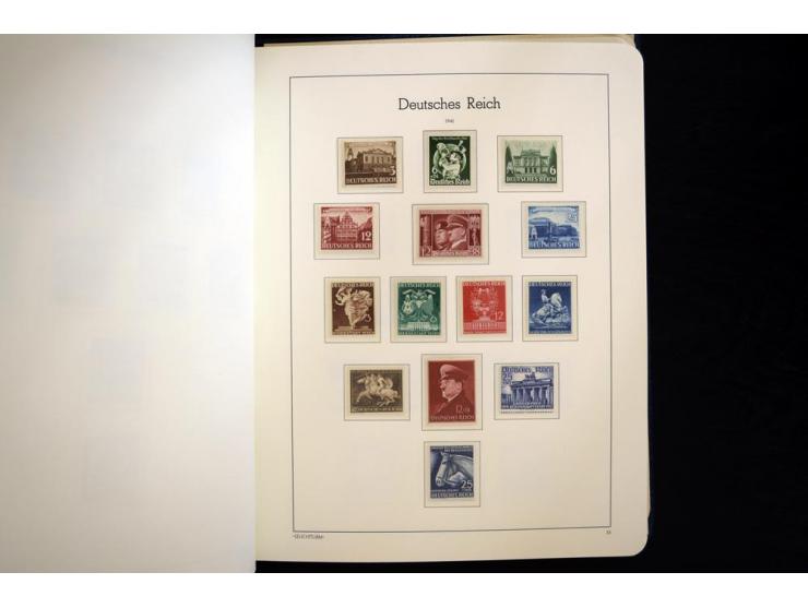 1933/45, postfrische und ungebrauchte Sammlung, in den Hauptnummern kpl., dazu etwas Besetzung II