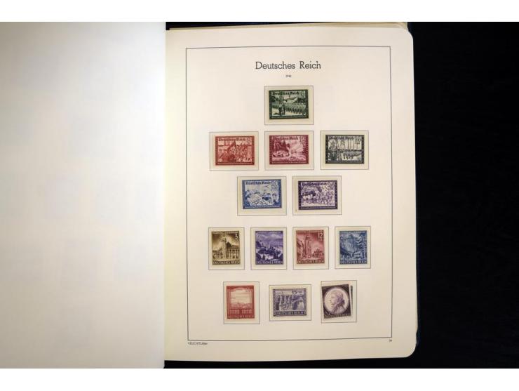 1933/45, postfrische und ungebrauchte Sammlung, in den Hauptnummern kpl., dazu etwas Besetzung II