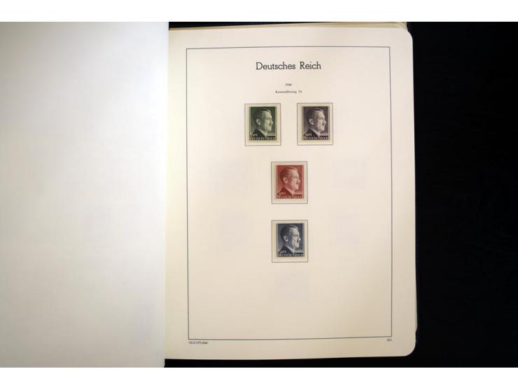 1933/45, postfrische und ungebrauchte Sammlung, in den Hauptnummern kpl., dazu etwas Besetzung II