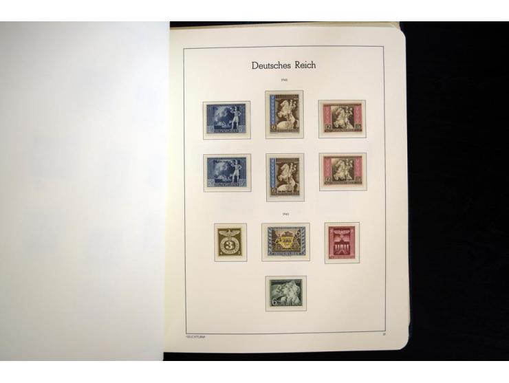 1933/45, postfrische und ungebrauchte Sammlung, in den Hauptnummern kpl., dazu etwas Besetzung II