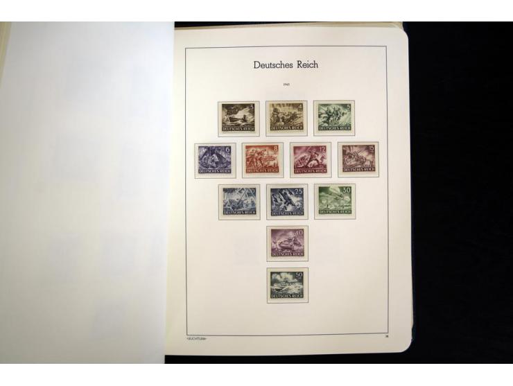 1933/45, postfrische und ungebrauchte Sammlung, in den Hauptnummern kpl., dazu etwas Besetzung II