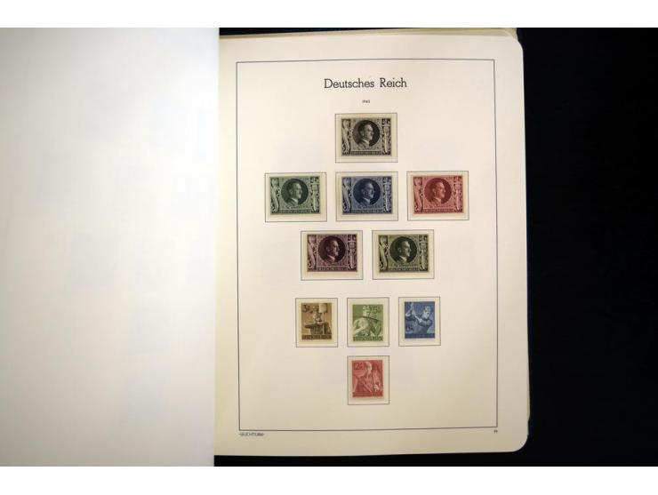 1933/45, postfrische und ungebrauchte Sammlung, in den Hauptnummern kpl., dazu etwas Besetzung II