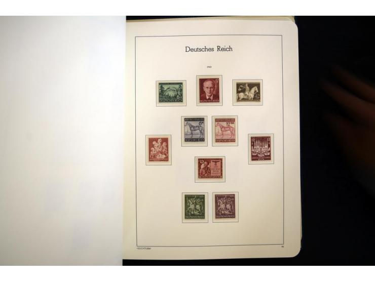 1933/45, postfrische und ungebrauchte Sammlung, in den Hauptnummern kpl., dazu etwas Besetzung II