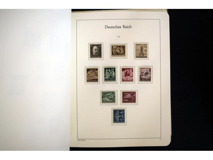 1933/45, postfrische und ungebrauchte Sammlung, in den Hauptnummern kpl., dazu etwas Besetzung II