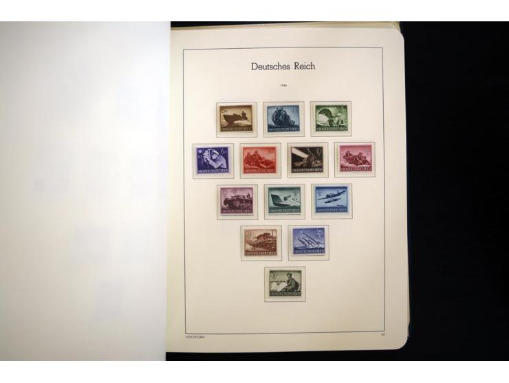 1933/45, postfrische und ungebrauchte Sammlung, in den Hauptnummern kpl., dazu etwas Besetzung II