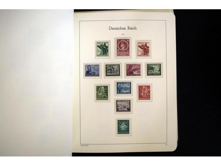 1933/45, postfrische und ungebrauchte Sammlung, in den Hauptnummern kpl., dazu etwas Besetzung II