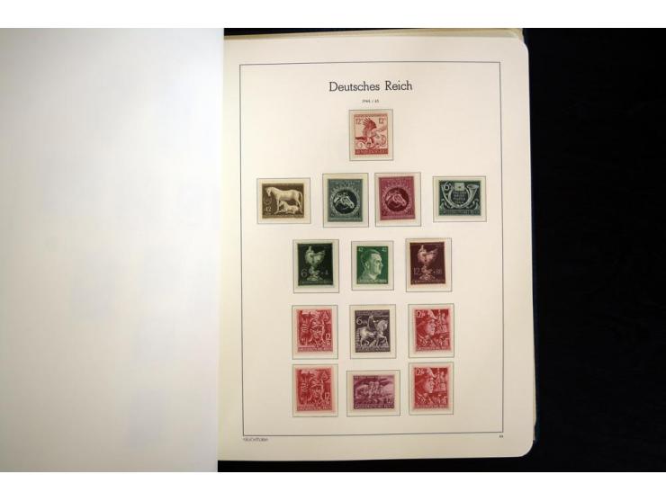 1933/45, postfrische und ungebrauchte Sammlung, in den Hauptnummern kpl., dazu etwas Besetzung II