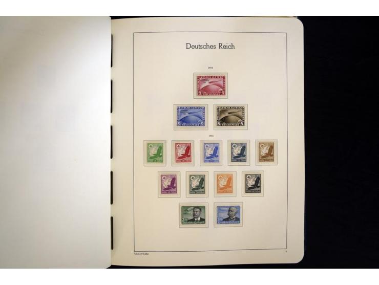 1933/45, postfrische und ungebrauchte Sammlung, in den Hauptnummern kpl., dazu etwas Besetzung II