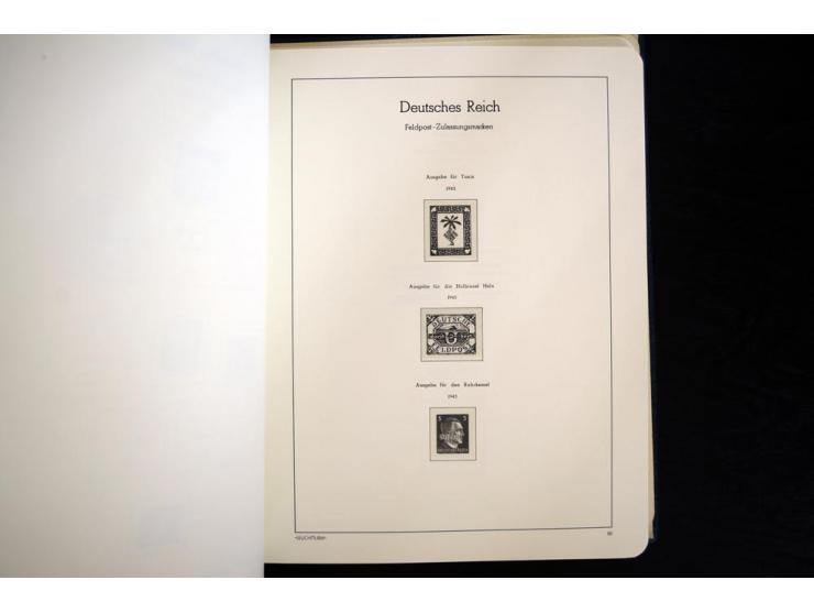 1933/45, postfrische und ungebrauchte Sammlung, in den Hauptnummern kpl., dazu etwas Besetzung II