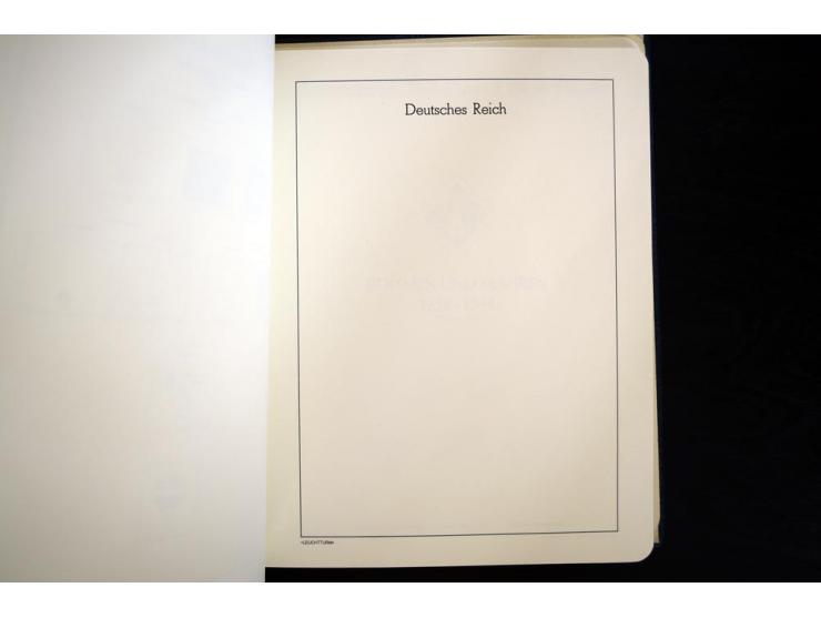 1933/45, postfrische und ungebrauchte Sammlung, in den Hauptnummern kpl., dazu etwas Besetzung II