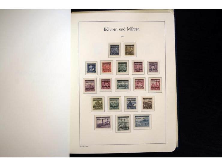1933/45, postfrische und ungebrauchte Sammlung, in den Hauptnummern kpl., dazu etwas Besetzung II