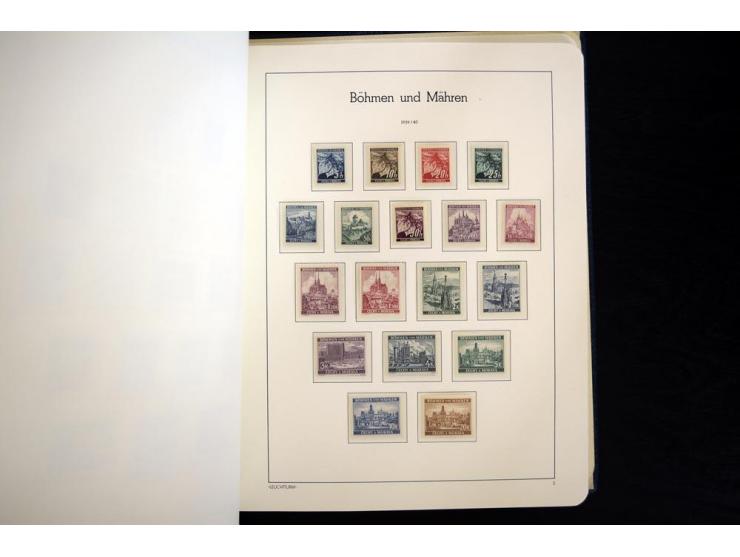 1933/45, postfrische und ungebrauchte Sammlung, in den Hauptnummern kpl., dazu etwas Besetzung II