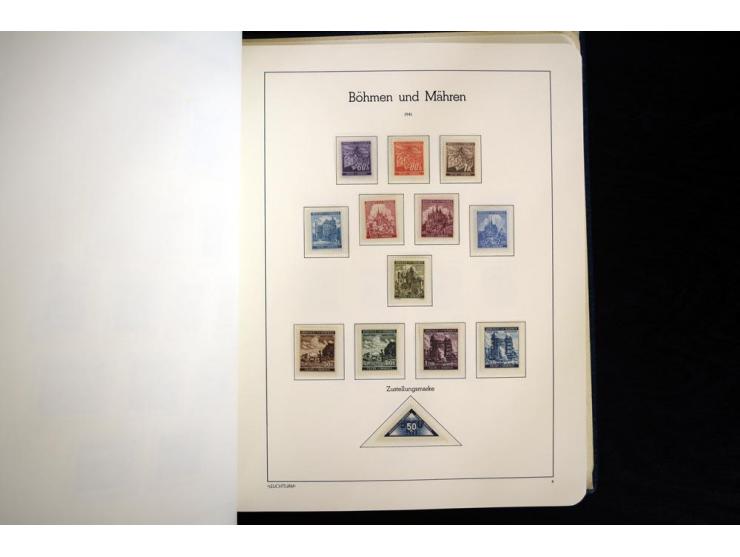 1933/45, postfrische und ungebrauchte Sammlung, in den Hauptnummern kpl., dazu etwas Besetzung II