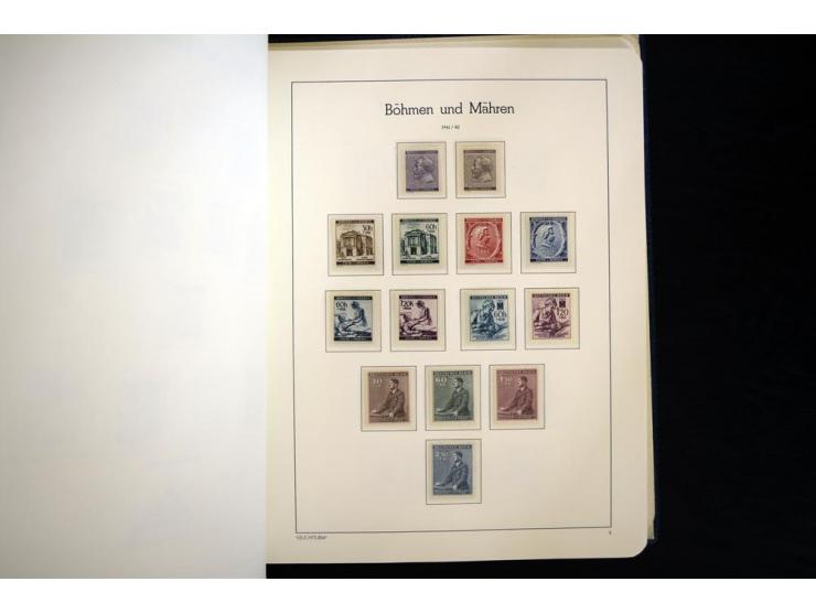 1933/45, postfrische und ungebrauchte Sammlung, in den Hauptnummern kpl., dazu etwas Besetzung II