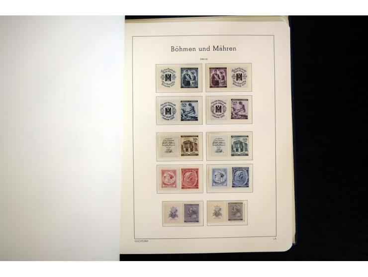1933/45, postfrische und ungebrauchte Sammlung, in den Hauptnummern kpl., dazu etwas Besetzung II