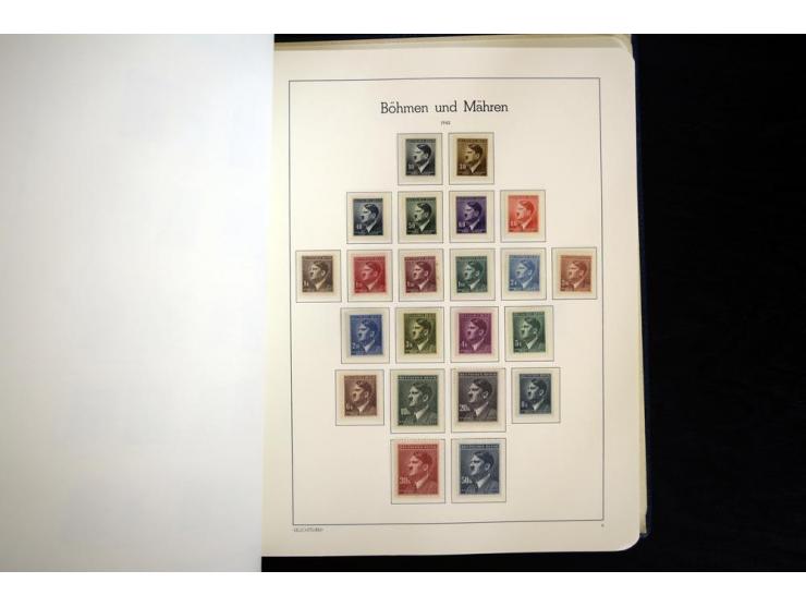 1933/45, postfrische und ungebrauchte Sammlung, in den Hauptnummern kpl., dazu etwas Besetzung II