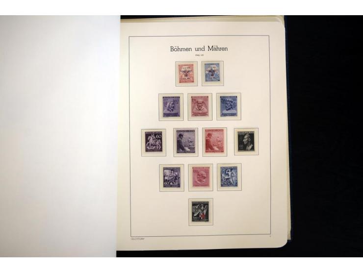 1933/45, postfrische und ungebrauchte Sammlung, in den Hauptnummern kpl., dazu etwas Besetzung II