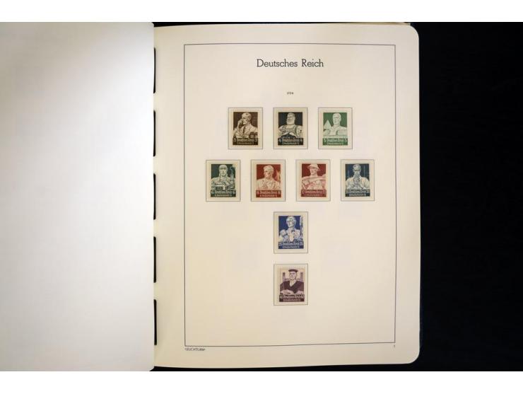 1933/45, postfrische und ungebrauchte Sammlung, in den Hauptnummern kpl., dazu etwas Besetzung II