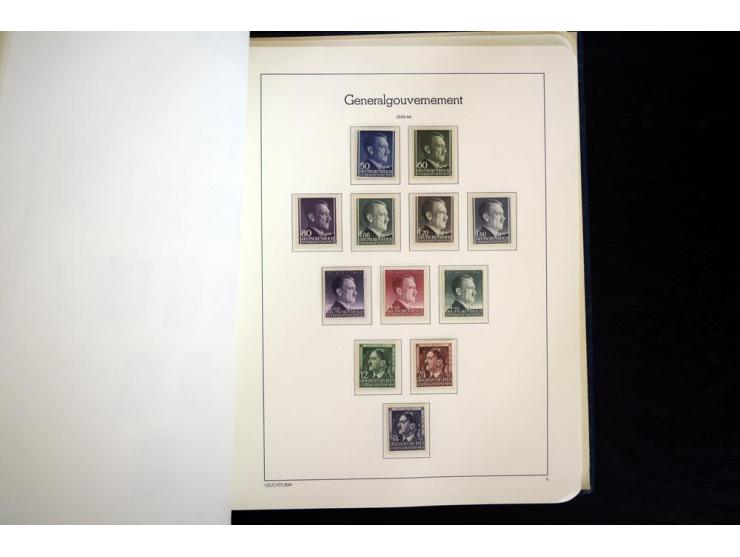 1933/45, postfrische und ungebrauchte Sammlung, in den Hauptnummern kpl., dazu etwas Besetzung II