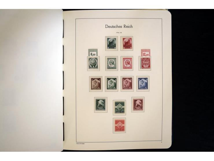 1933/45, postfrische und ungebrauchte Sammlung, in den Hauptnummern kpl., dazu etwas Besetzung II
