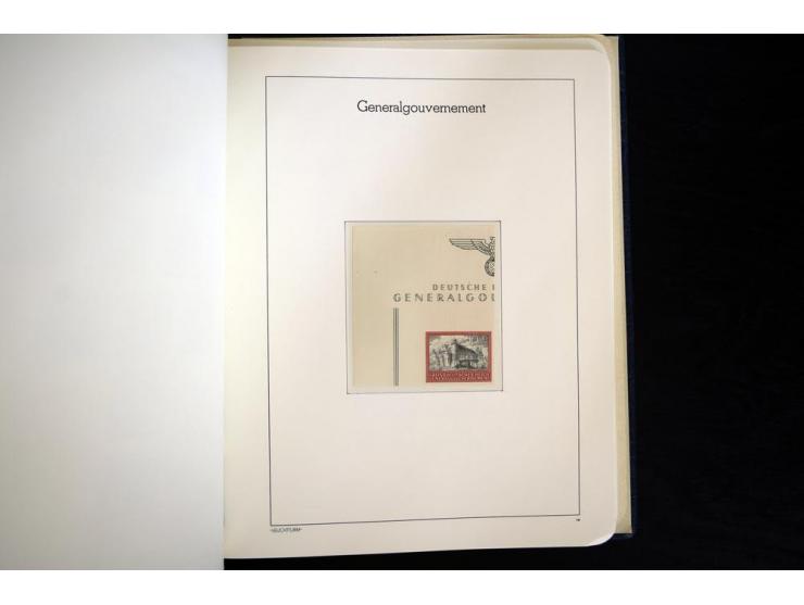 1933/45, postfrische und ungebrauchte Sammlung, in den Hauptnummern kpl., dazu etwas Besetzung II