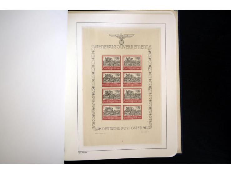 1933/45, postfrische und ungebrauchte Sammlung, in den Hauptnummern kpl., dazu etwas Besetzung II