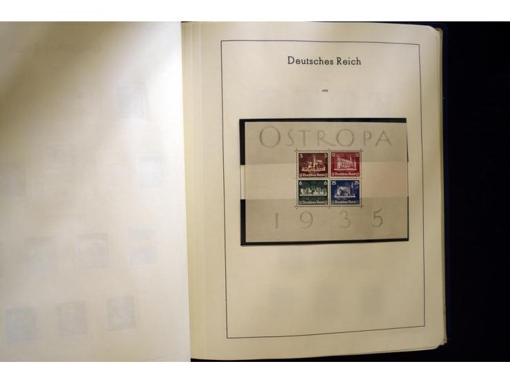1933/45, postfrische und ungebrauchte, in den Hauptnummern kpl. Sammlung, dazu etwas Feld- und Inselpost