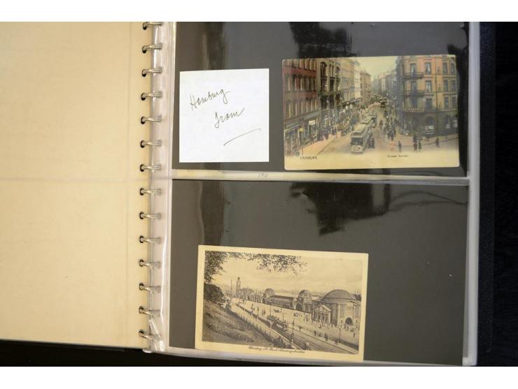 1917/1923, hochinteressante Sammlung mit über 160 Briefen, Karten und Ganzsachenkarten mit praktisch nur besseren Belegen, da