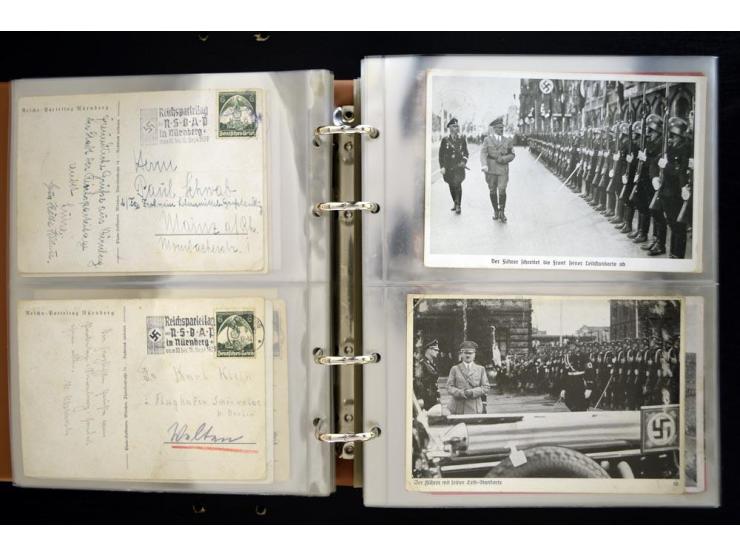 PROPAGANDAKARTEN: 1919/1945, umfangreiche Sammlung mit  über 1000 ungebrauchten und gebrauchten Karten inkl. einigen Werbe- u
