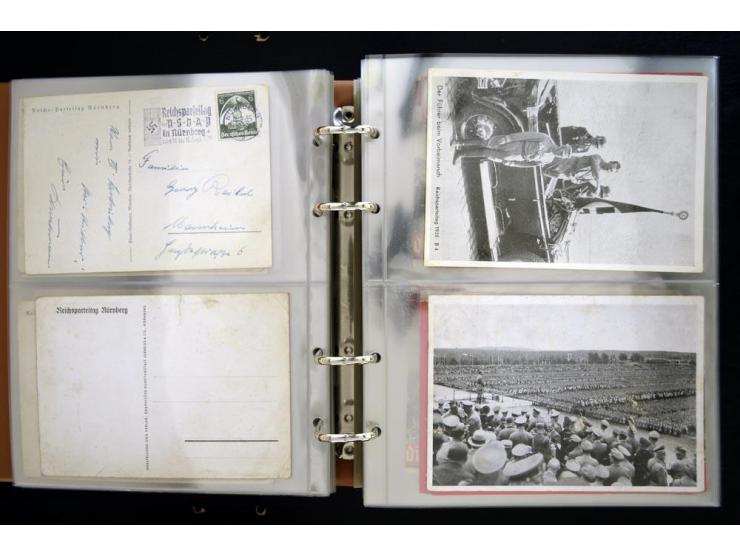 PROPAGANDAKARTEN: 1919/1945, umfangreiche Sammlung mit  über 1000 ungebrauchten und gebrauchten Karten inkl. einigen Werbe- u