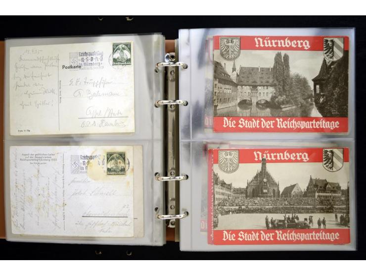 PROPAGANDAKARTEN: 1919/1945, umfangreiche Sammlung mit  über 1000 ungebrauchten und gebrauchten Karten inkl. einigen Werbe- u