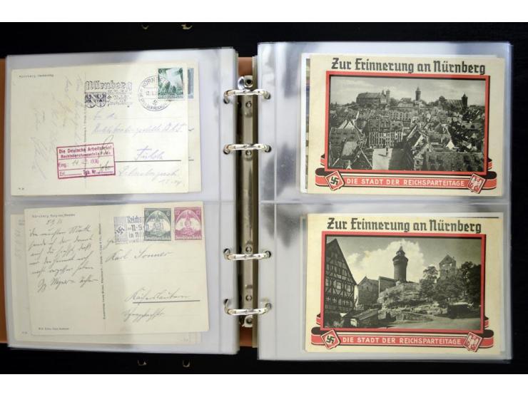 PROPAGANDAKARTEN: 1919/1945, umfangreiche Sammlung mit  über 1000 ungebrauchten und gebrauchten Karten inkl. einigen Werbe- u