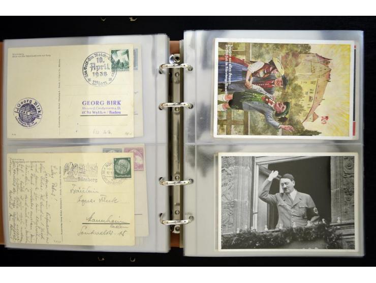 PROPAGANDAKARTEN: 1919/1945, umfangreiche Sammlung mit  über 1000 ungebrauchten und gebrauchten Karten inkl. einigen Werbe- u