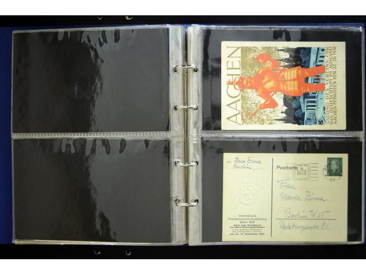 PROPAGANDAKARTEN: 1919/1945, umfangreiche Sammlung mit  über 1000 ungebrauchten und gebrauchten Karten inkl. einigen Werbe- u
