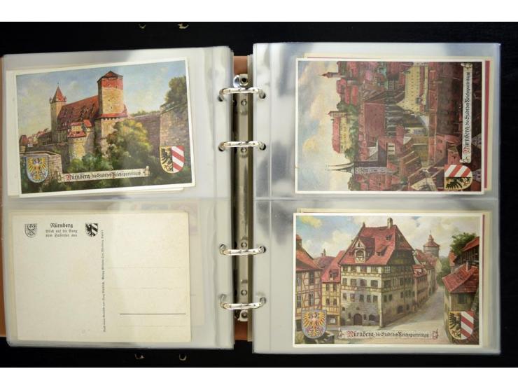 PROPAGANDAKARTEN: 1919/1945, umfangreiche Sammlung mit  über 1000 ungebrauchten und gebrauchten Karten inkl. einigen Werbe- u
