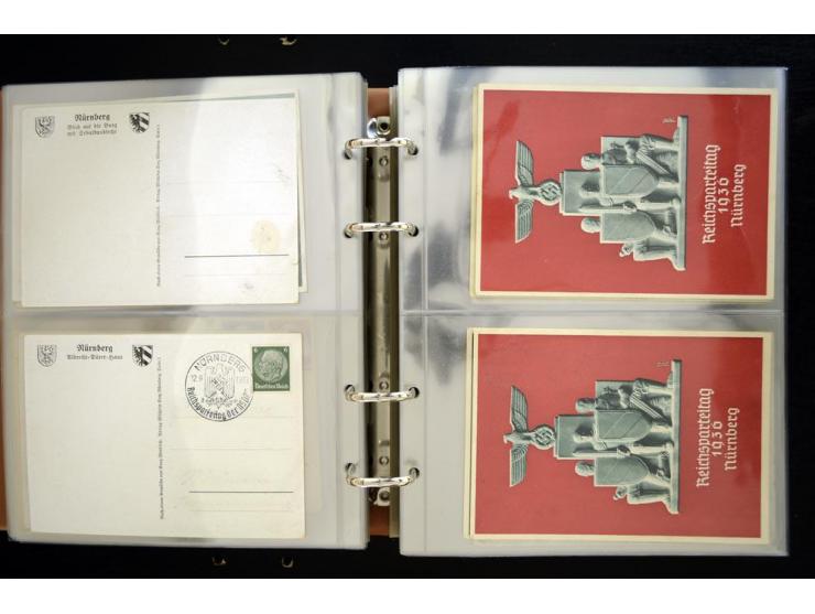 PROPAGANDAKARTEN: 1919/1945, umfangreiche Sammlung mit  über 1000 ungebrauchten und gebrauchten Karten inkl. einigen Werbe- u