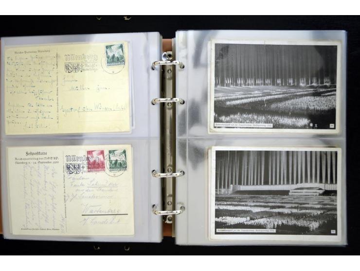 PROPAGANDAKARTEN: 1919/1945, umfangreiche Sammlung mit  über 1000 ungebrauchten und gebrauchten Karten inkl. einigen Werbe- u
