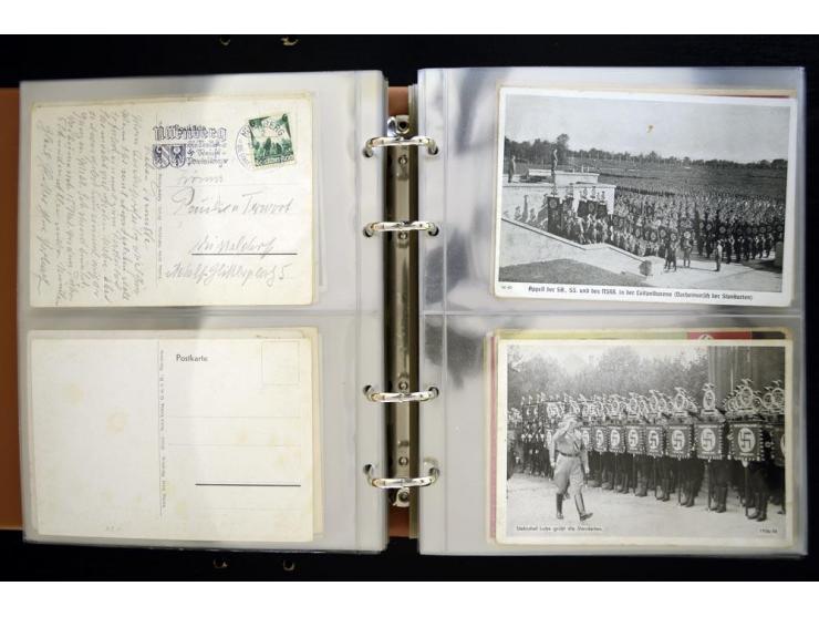 PROPAGANDAKARTEN: 1919/1945, umfangreiche Sammlung mit  über 1000 ungebrauchten und gebrauchten Karten inkl. einigen Werbe- u